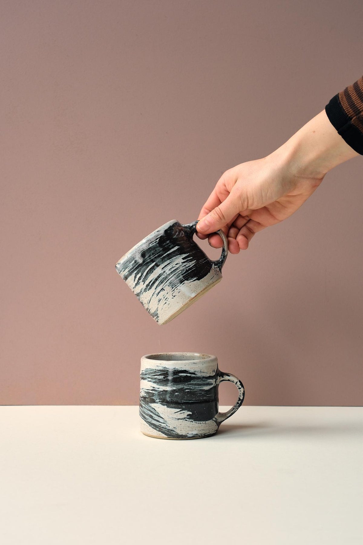 Brushstroke Mug by Grace McCarthy