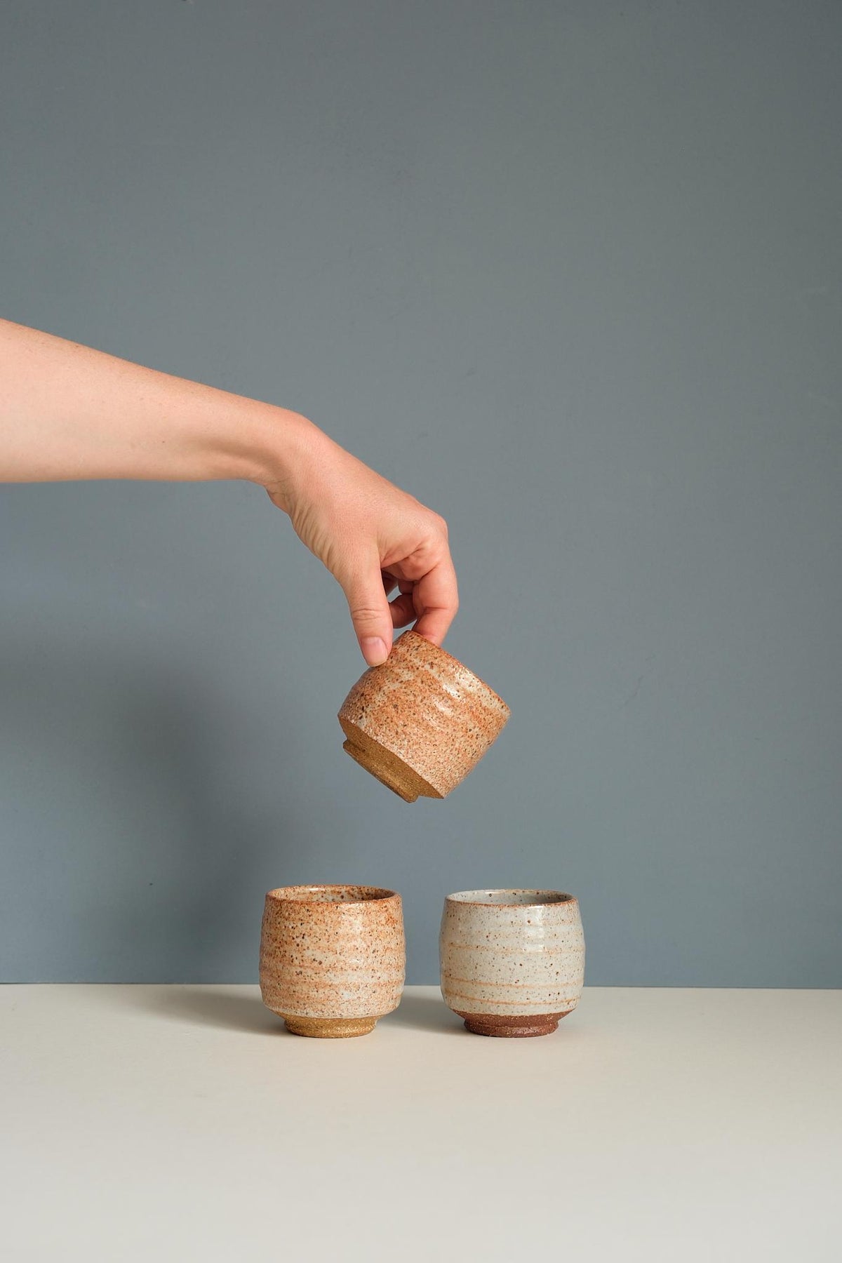 Flame Glaze Cortado Cup by Nicholas Dover