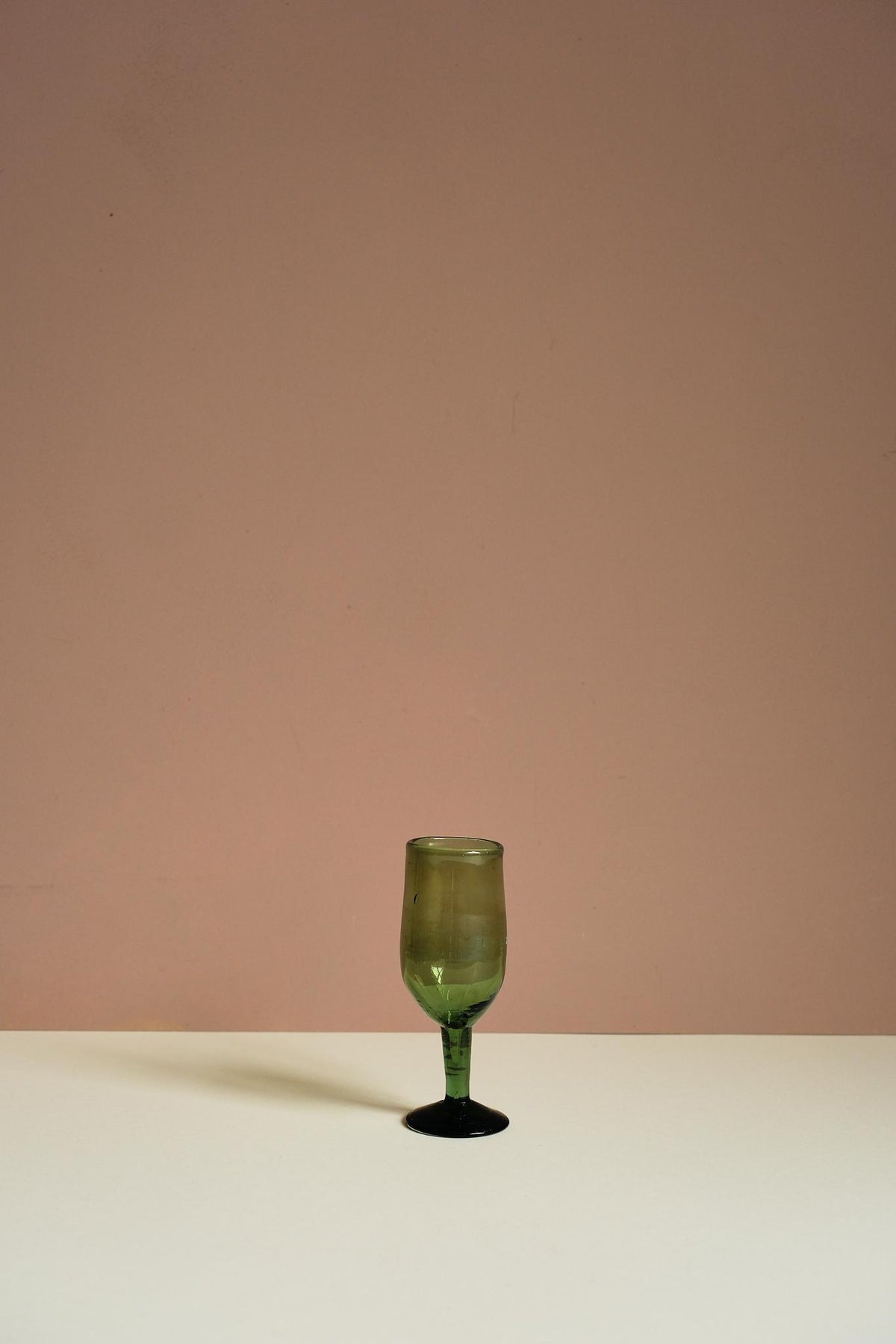 Handmade Coloured Wine Glass