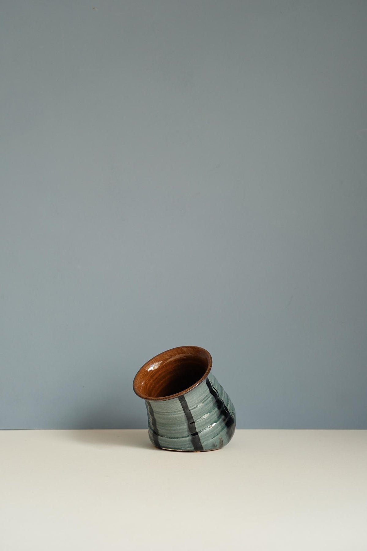 Ceramic Slip Glaze Salt Pig by Rob Towler