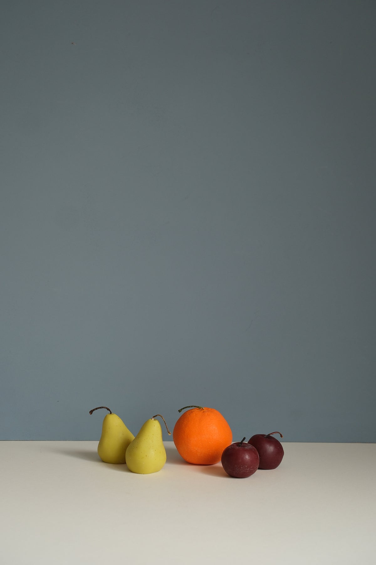 Hand-Painted Pear Candle