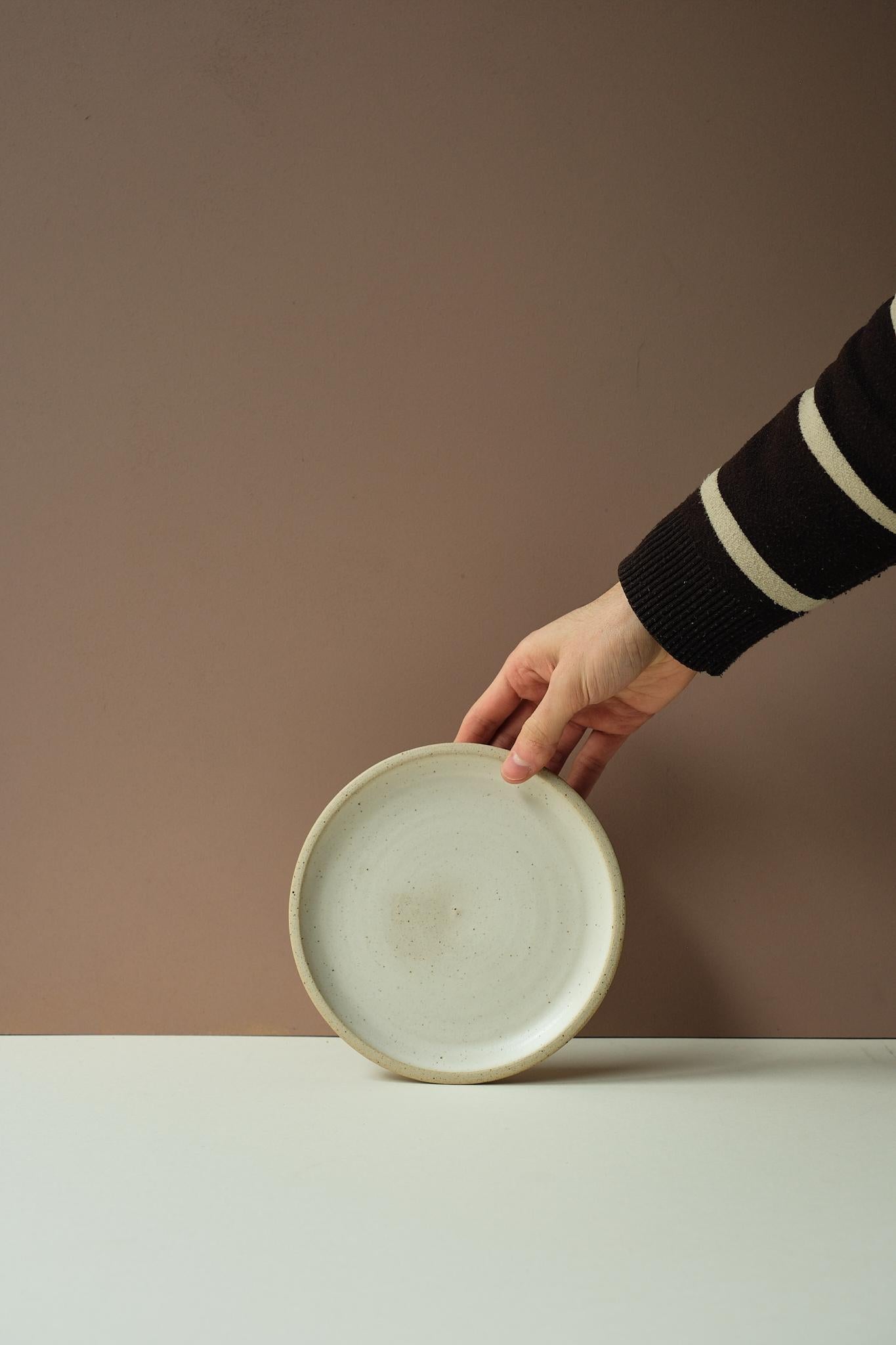 Satin Glaze Side Plate by Naekobo