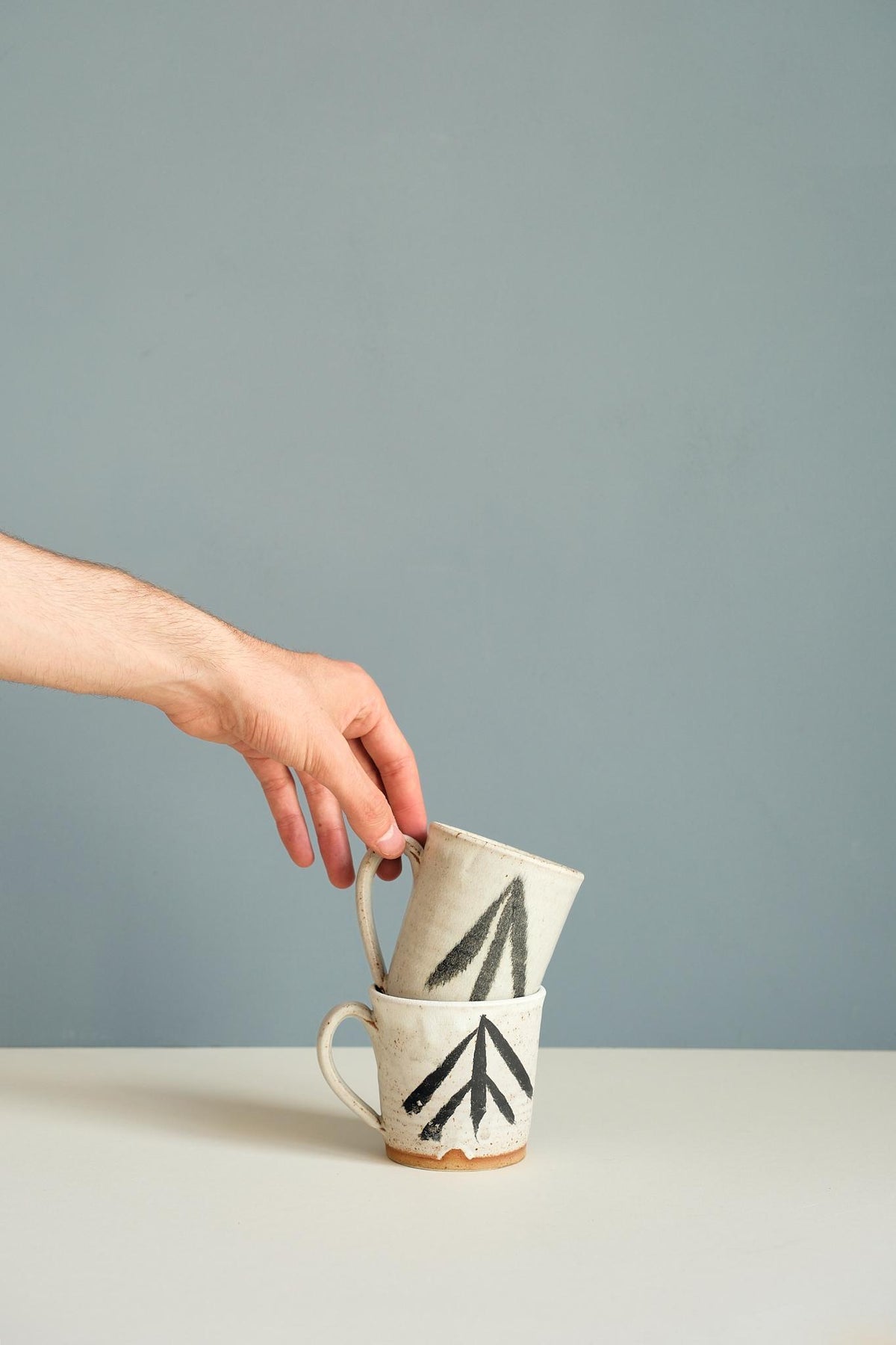 Hand Painted Mugs by Pip Hartle
