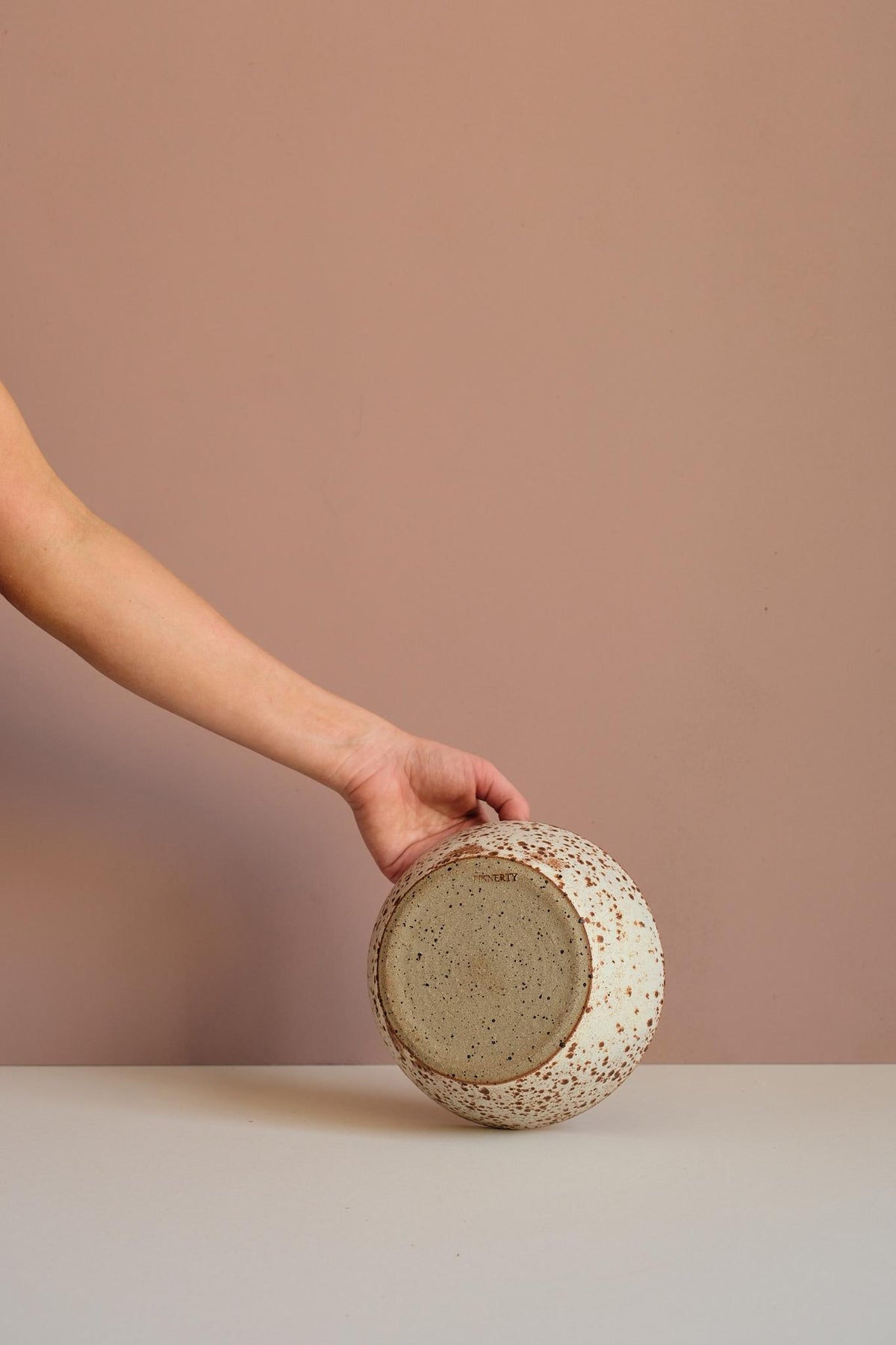 Speckled Pasta Bowl by Finnerty Ceramics
