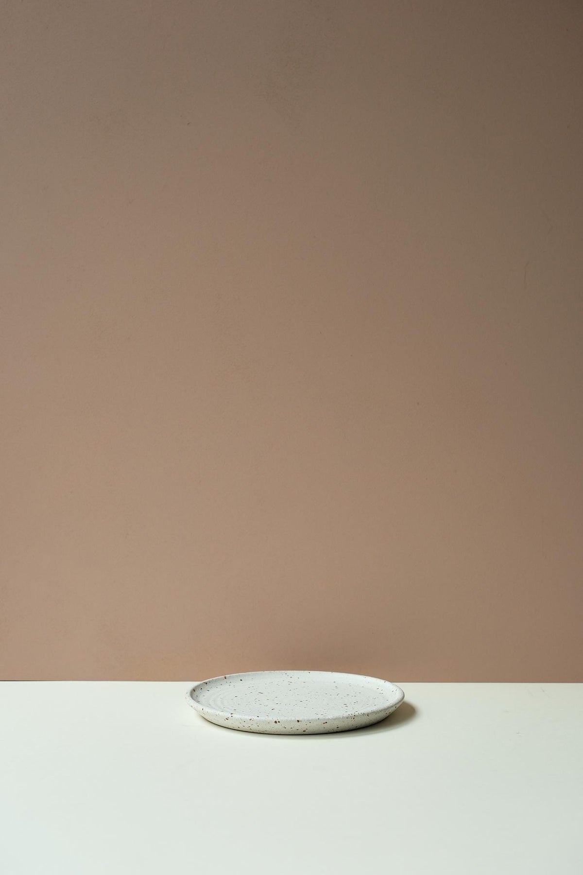 Matt White Flecked Tableware by Jo Marland