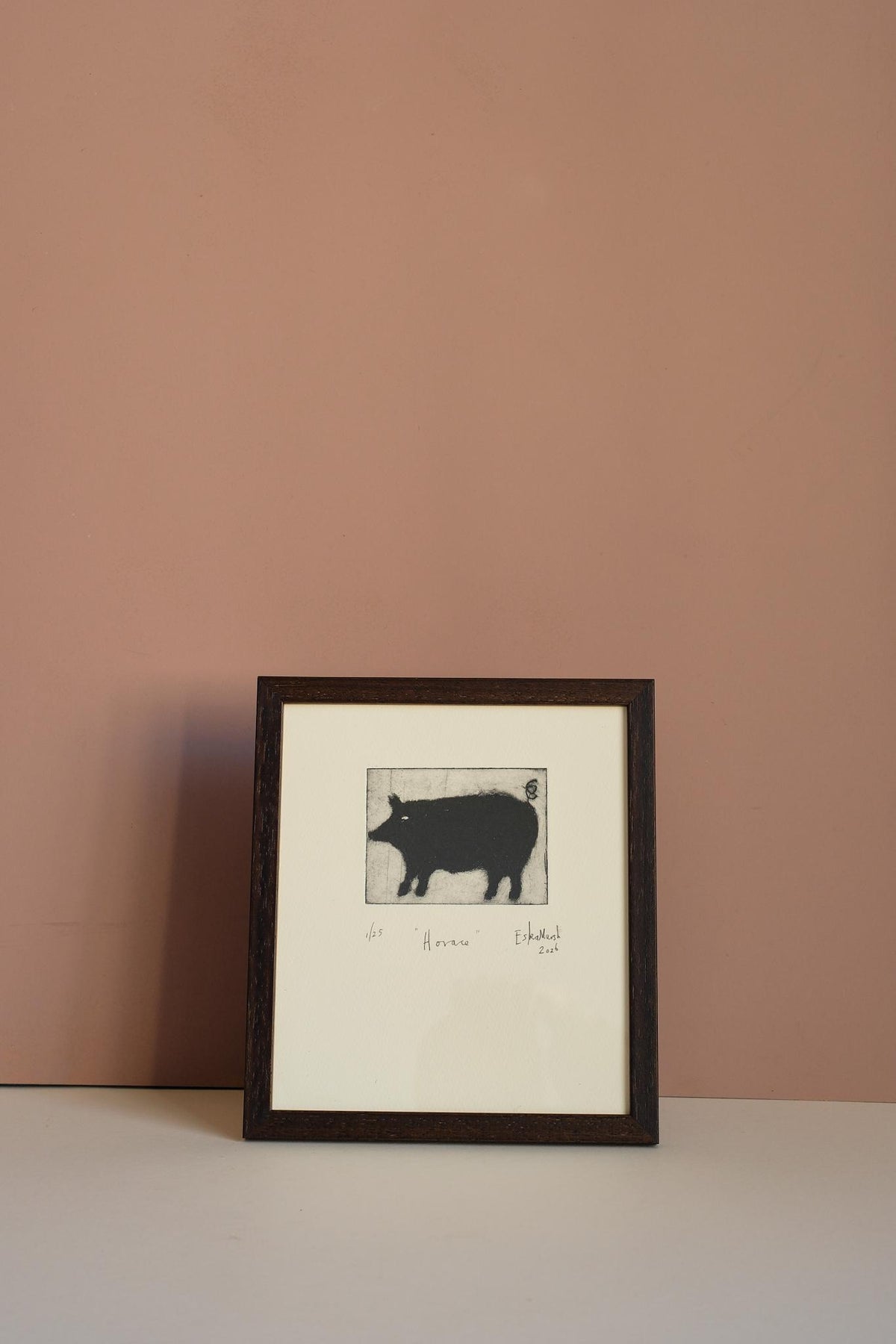Animal Etching Series by Eska Marsh