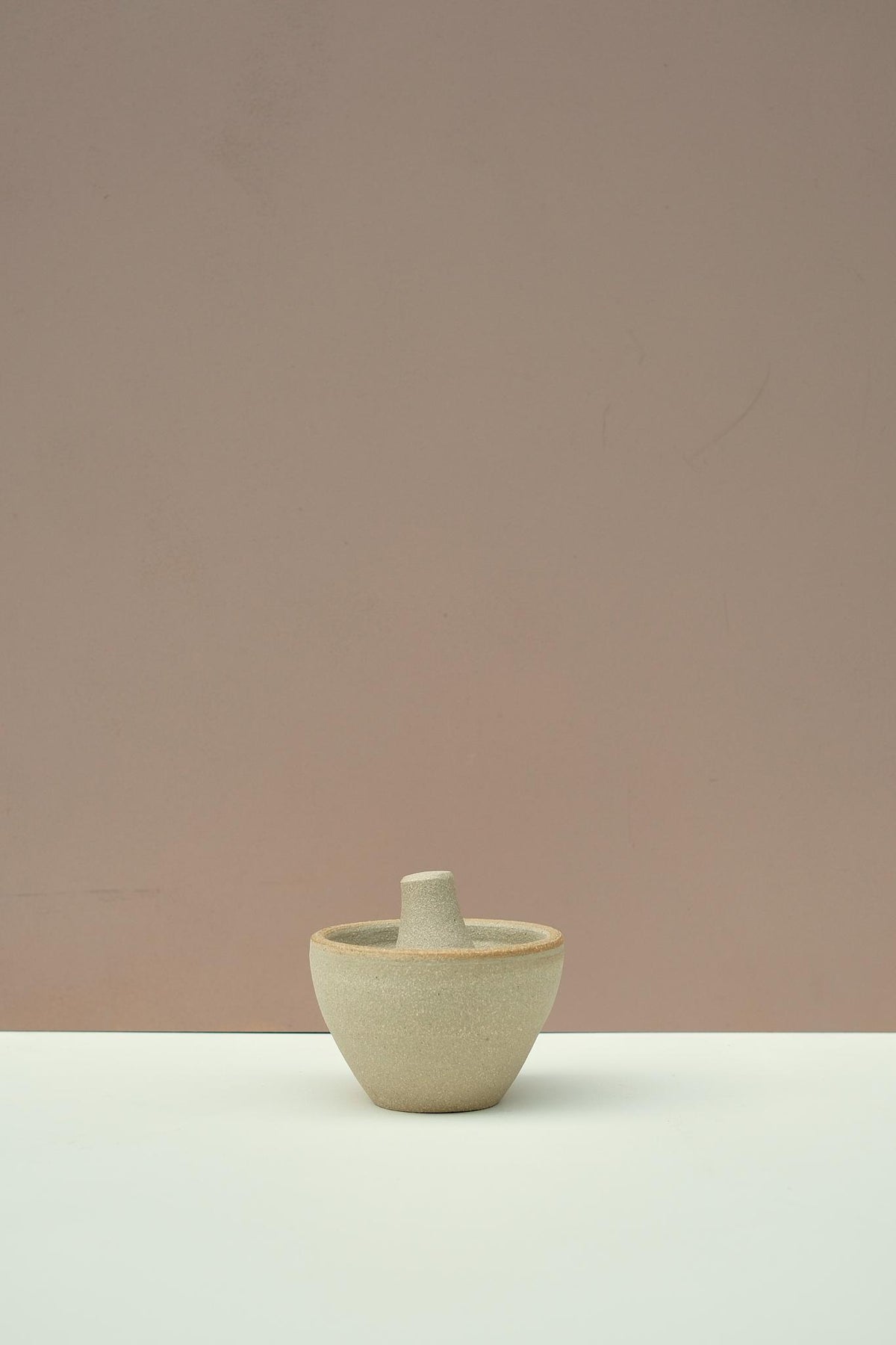 Sand Clay Pestle &amp; Mortar by Grace McCarthy