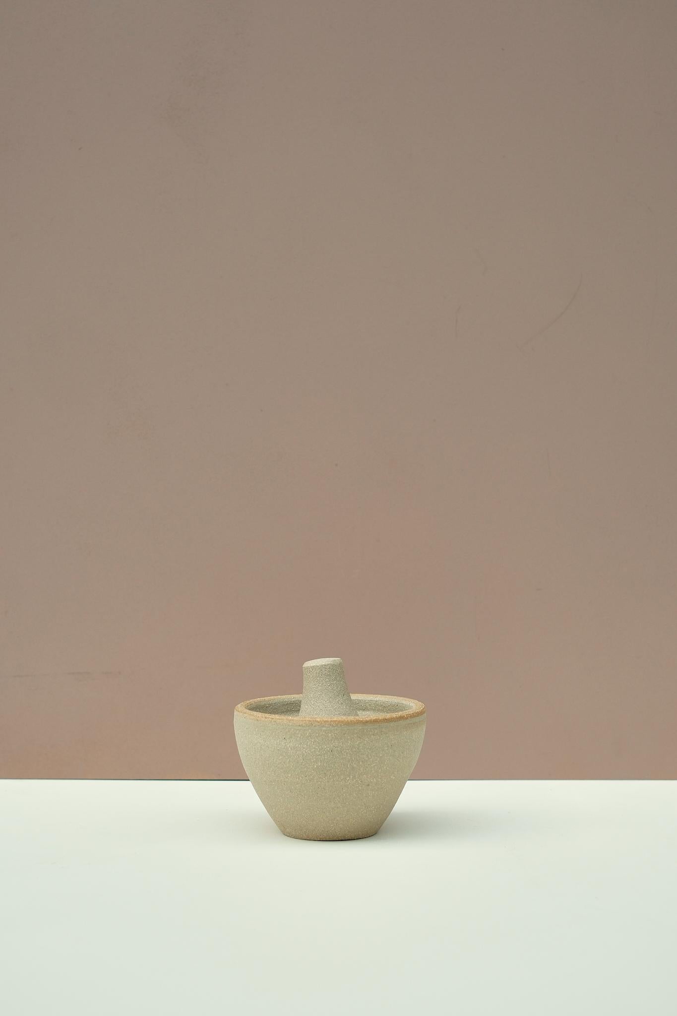 Sand Clay Pestle & Mortar by Grace McCarthy