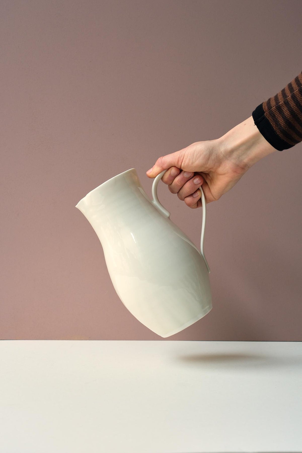 Porcelain Water Jug by Blackheath Pottery