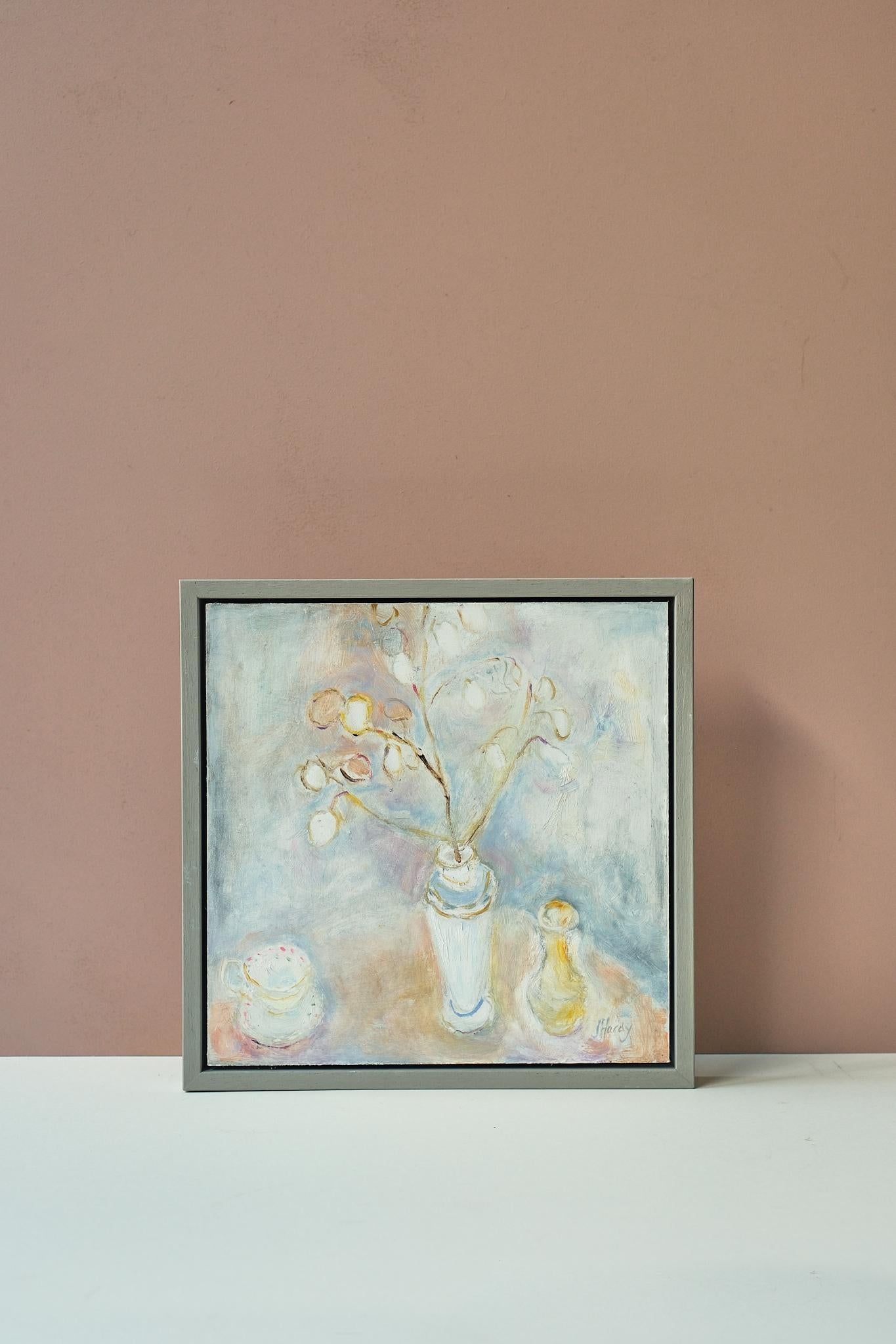 Honesty & Teacup - Original Artwork by Jude Hardy