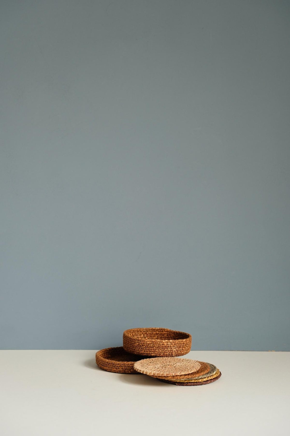 Set of Seagrass Coasters