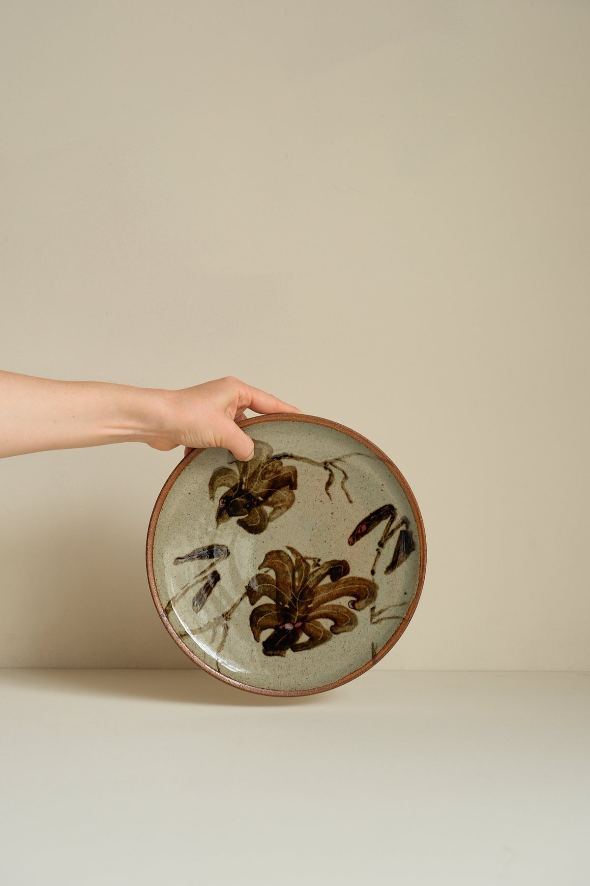 Monstera Decorative Plate by Jack Welbourne