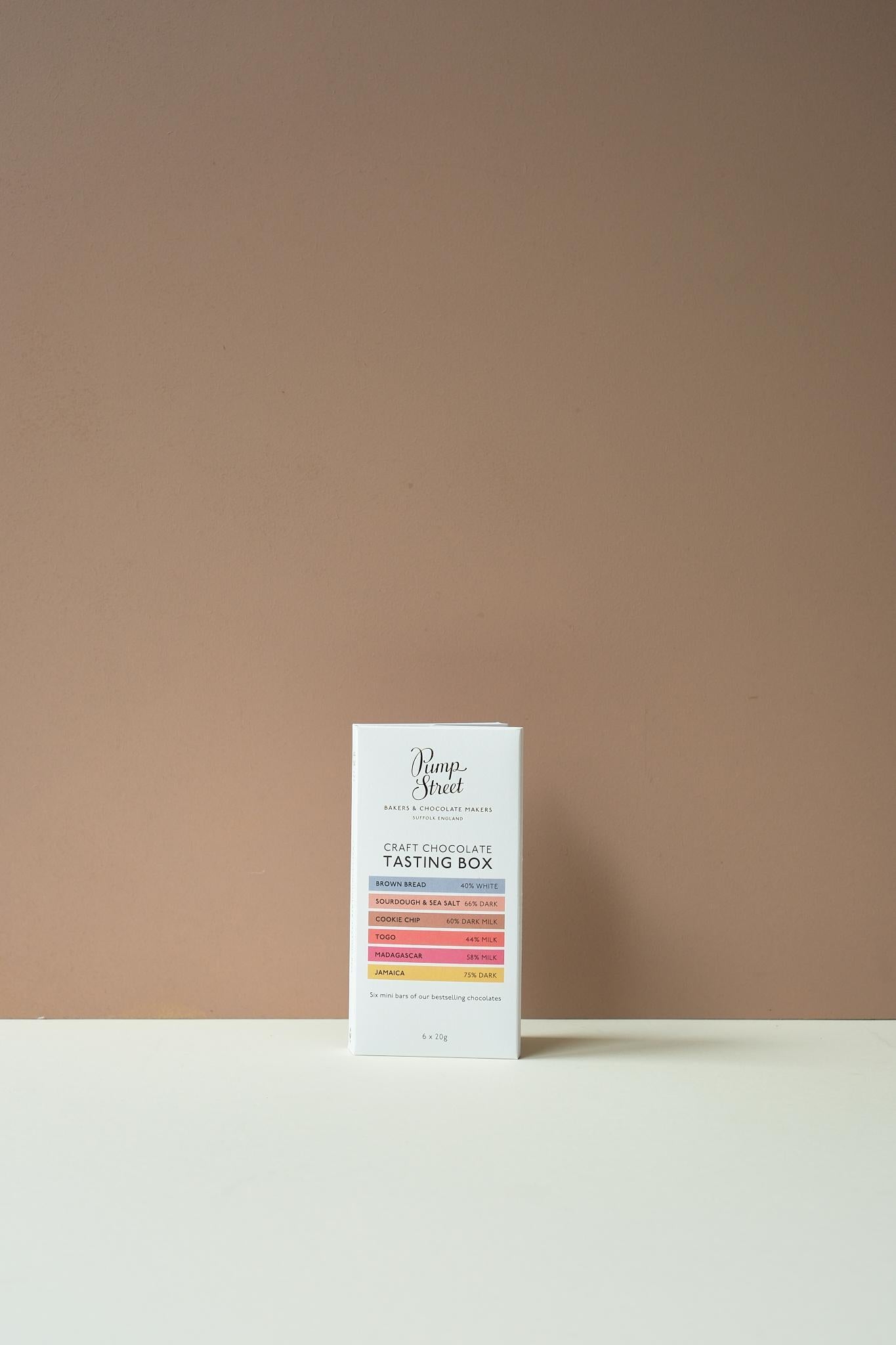 Mini Chocolate Bar Tasting Box by Pump Street Bakery