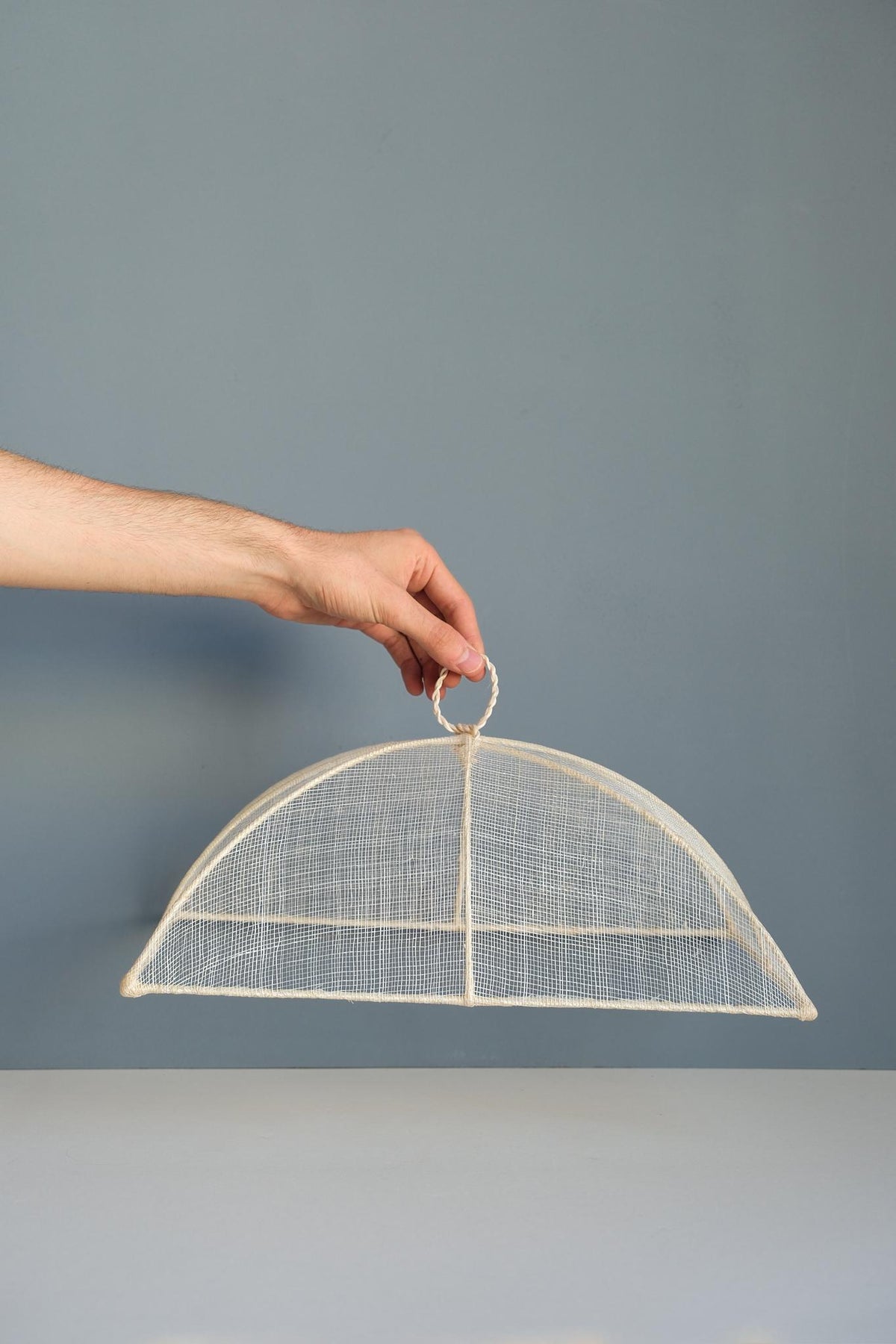 Rectangular Hemp Net Food Cover