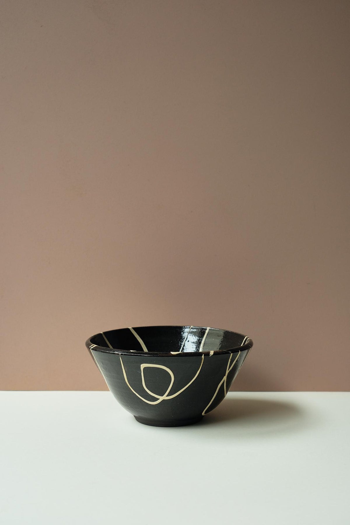 Black Serving Bowl by Mollie Milton