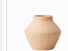 Small Terracotta Bud Vase