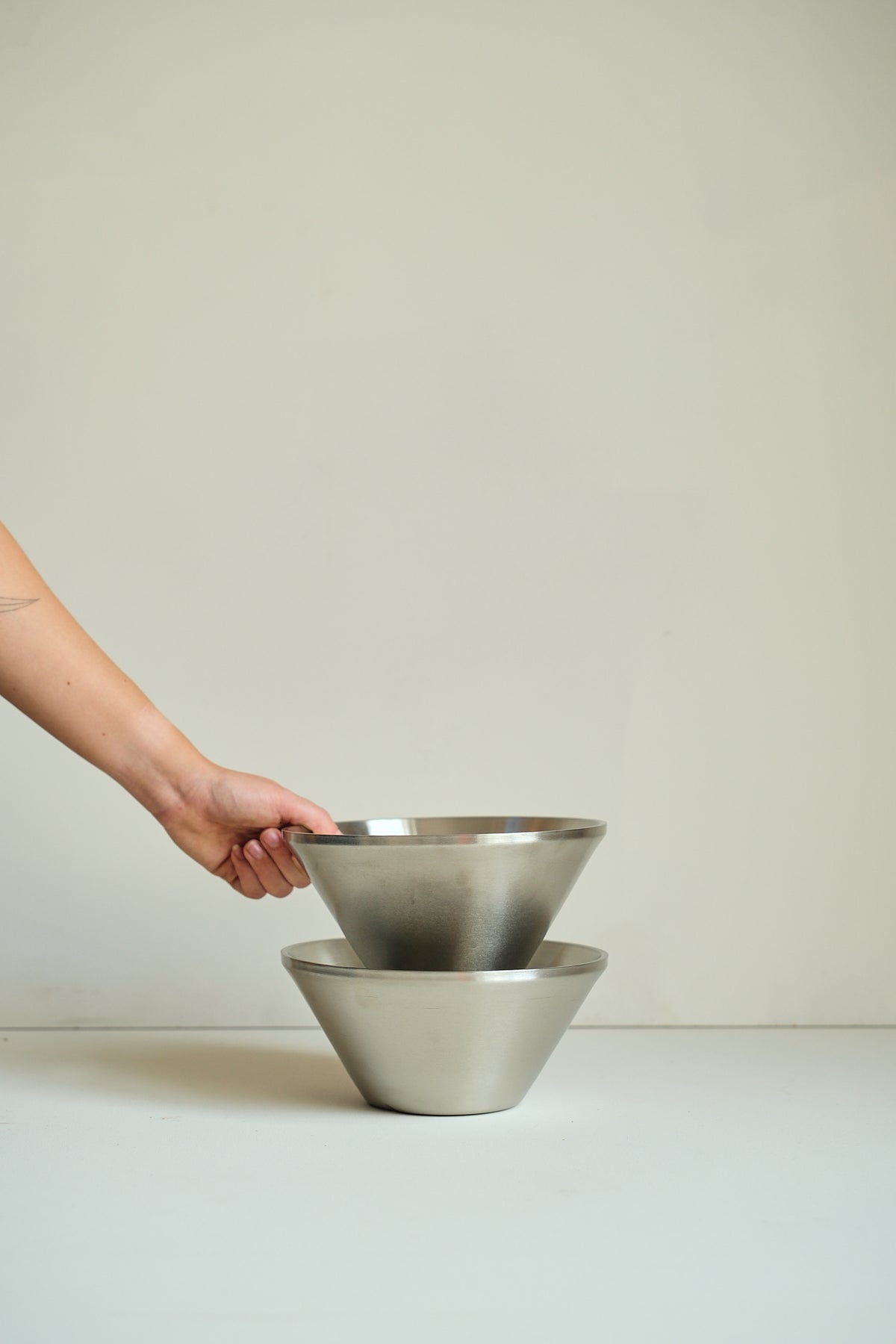 Double Wall Stainless Steel Bowl
