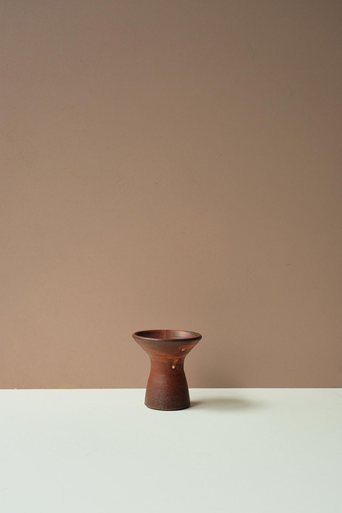 Funnel Ceramic Candlestick by Grace McCarthy