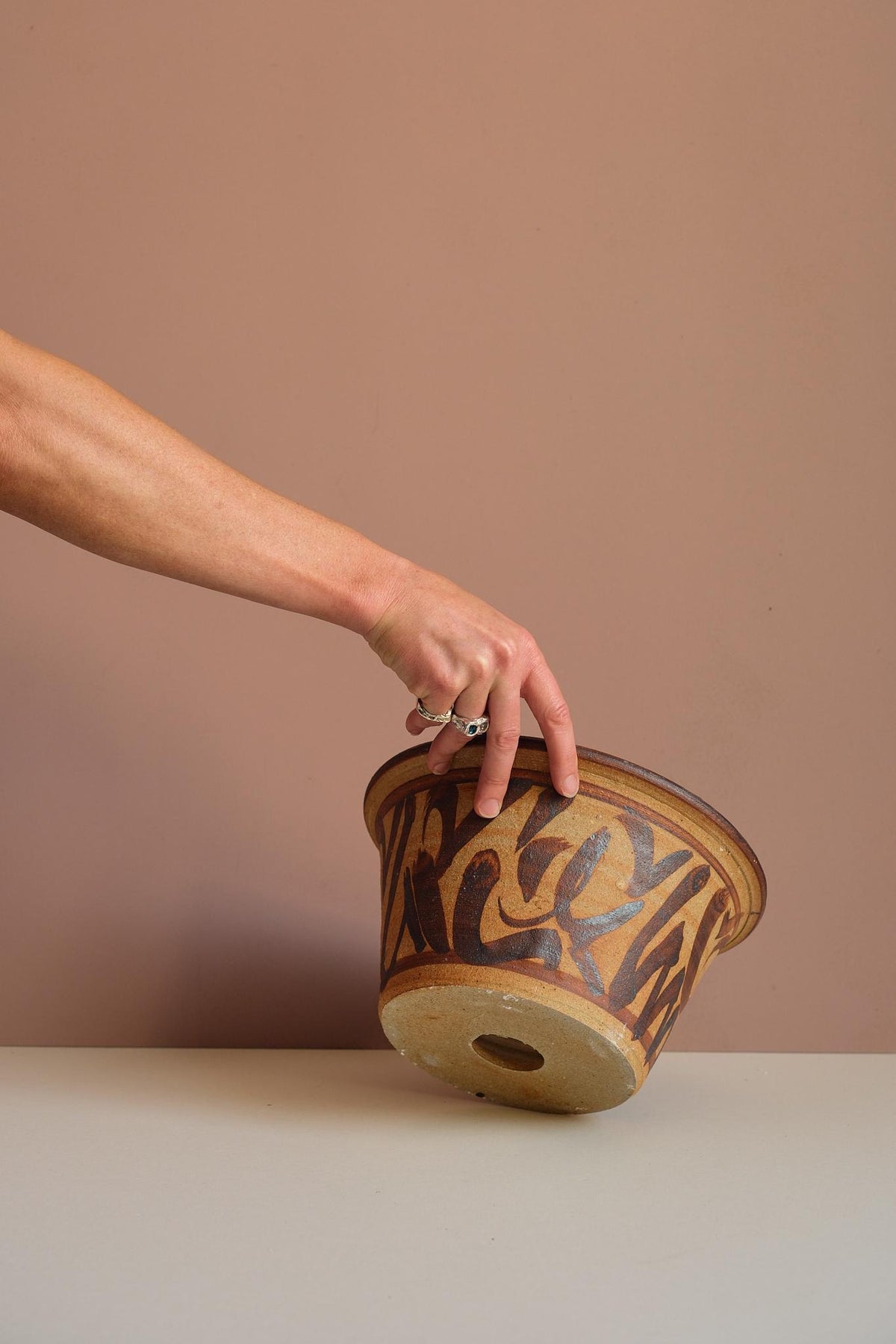 Oxide Pattern Plant Pot by Jack Welbourne