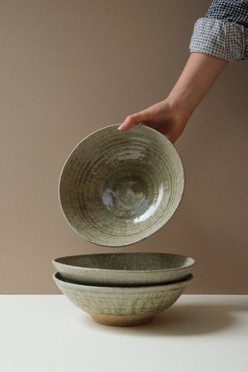 Ash Glazed Pasta Bowl by Ingot Objects