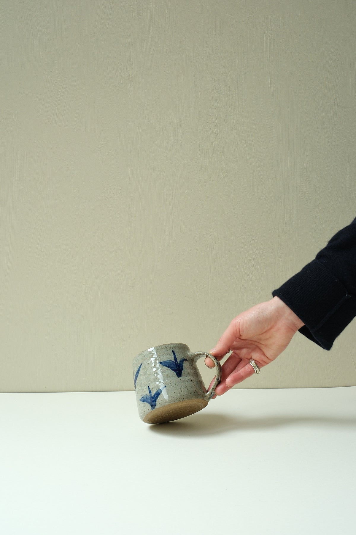 Gas-Fired Painted Mug