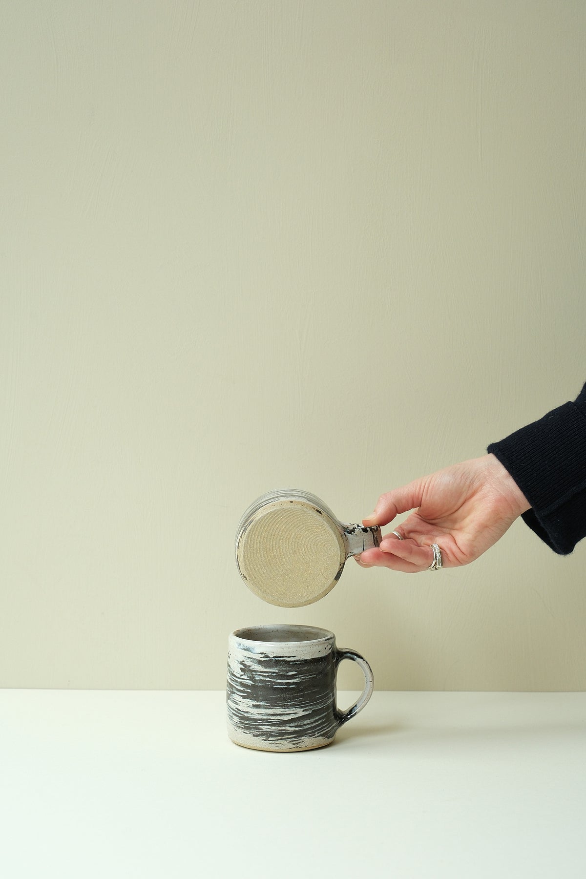 Blue Brushstroke Mug