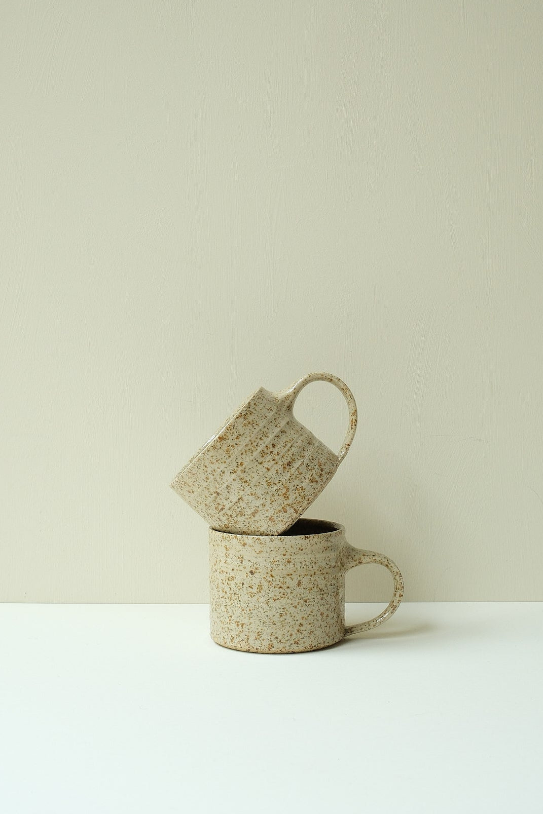 Wide Speckled Mug