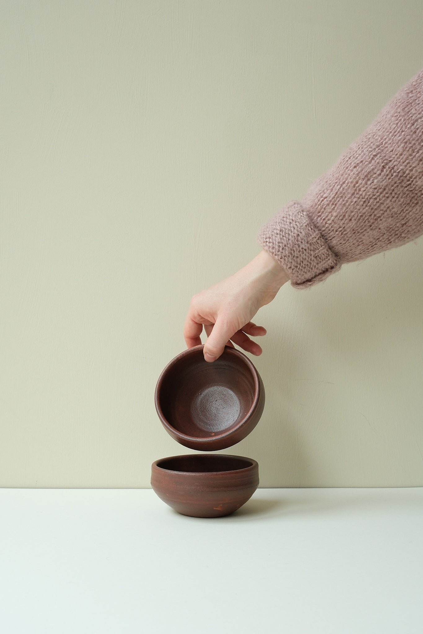 Small Red-Brown Glaze Bowl