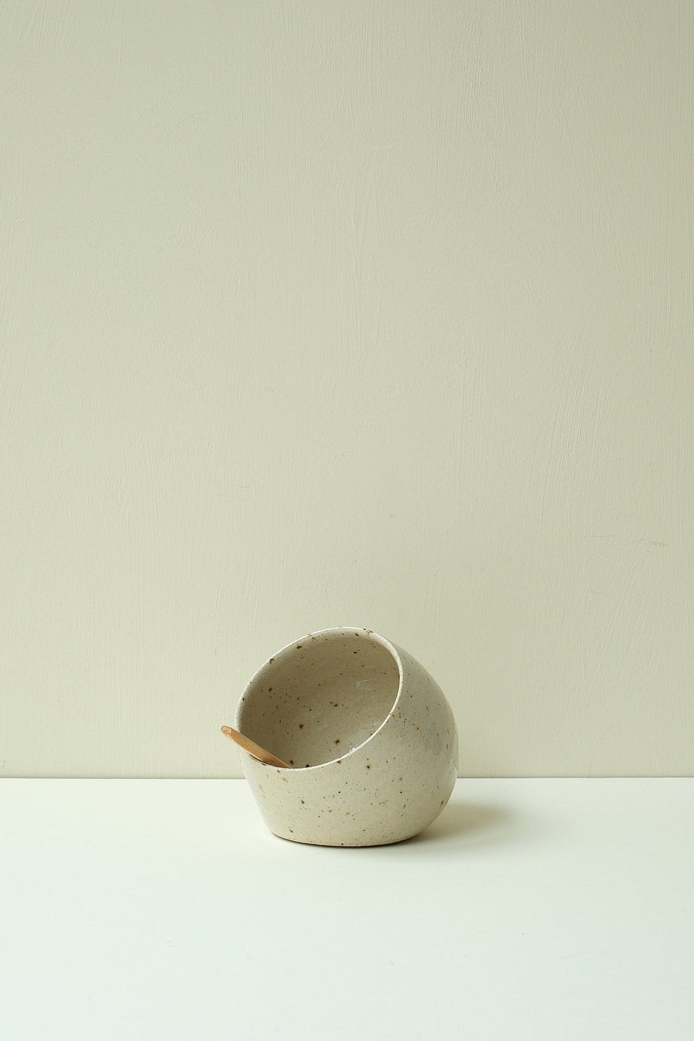 Speckled Clay Salt Pig