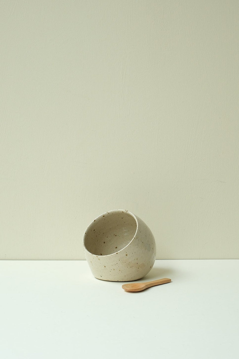 Speckled Clay Salt Pig