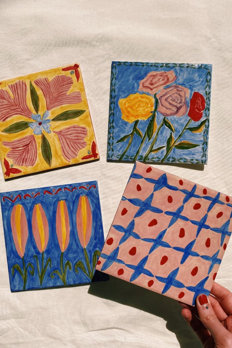 Ceramic Tile Painting Workshop With Claire Sherston | Sunday 9th November