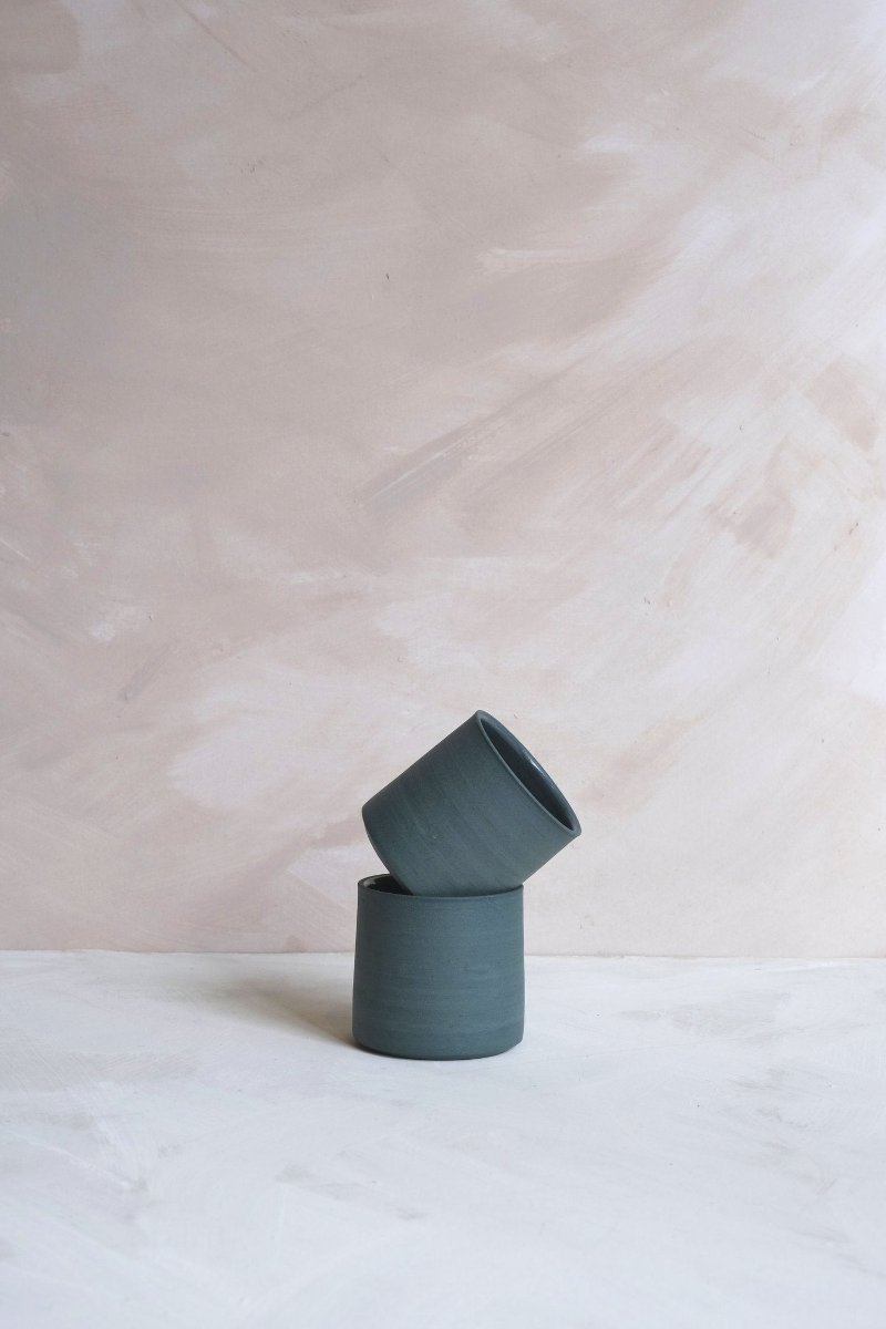 Flat White Cup in Teal