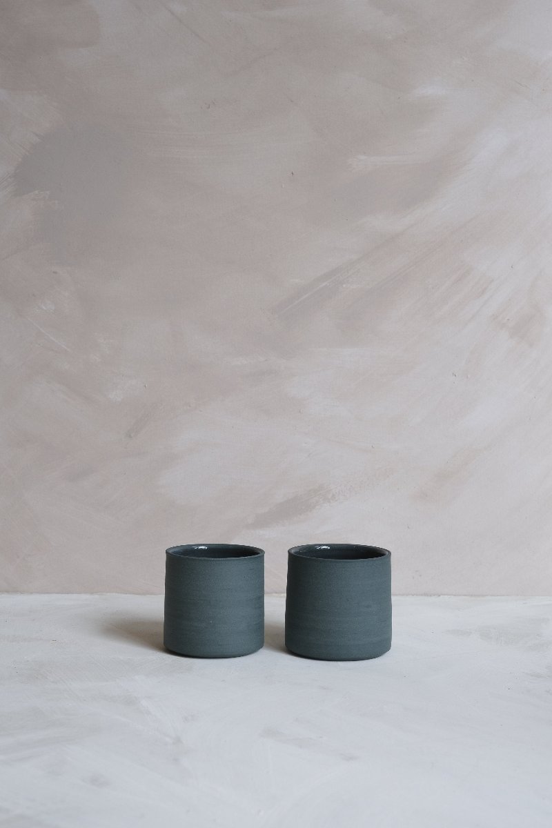 Flat White Cup in Teal