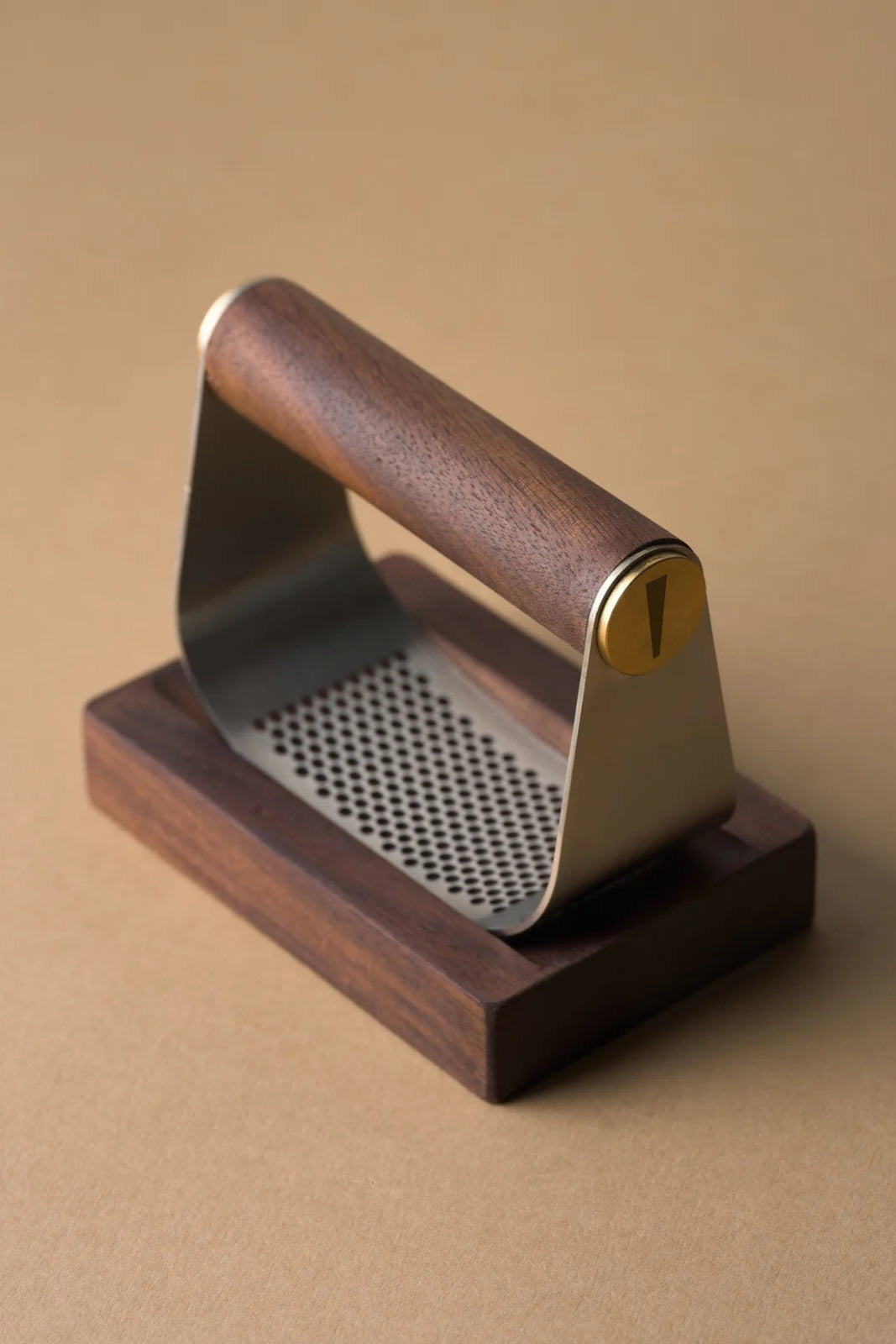 Walnut Garlic Crusher