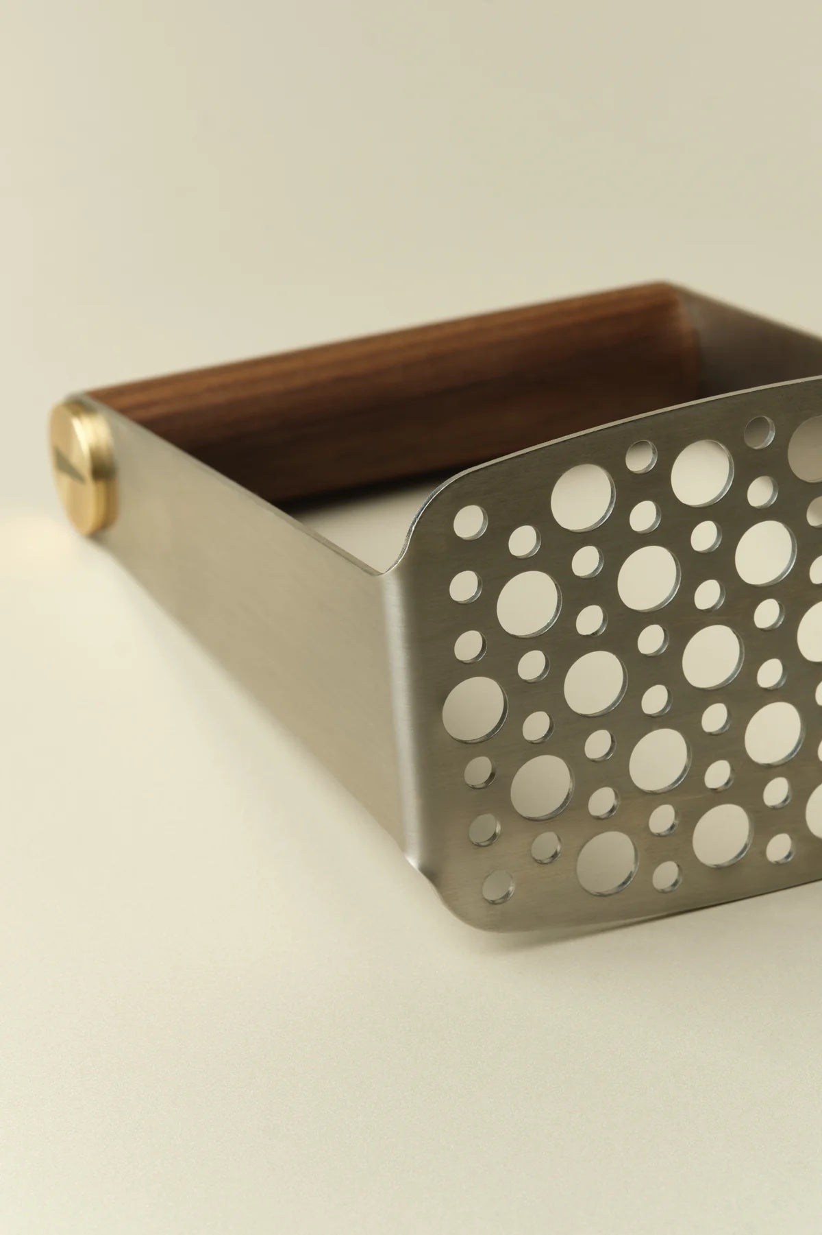 Walnut & Stainless Steel Potato Masher by Katto