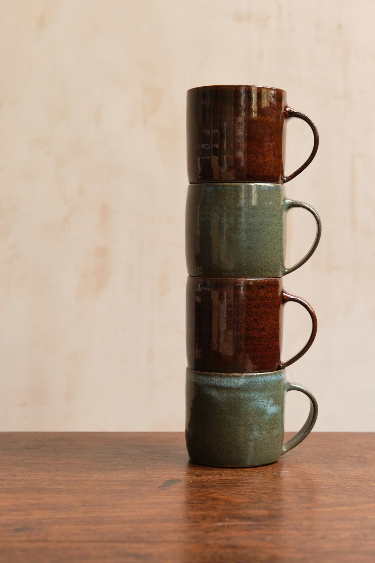 Set of Four Coffee Mugs by Juliette Makes