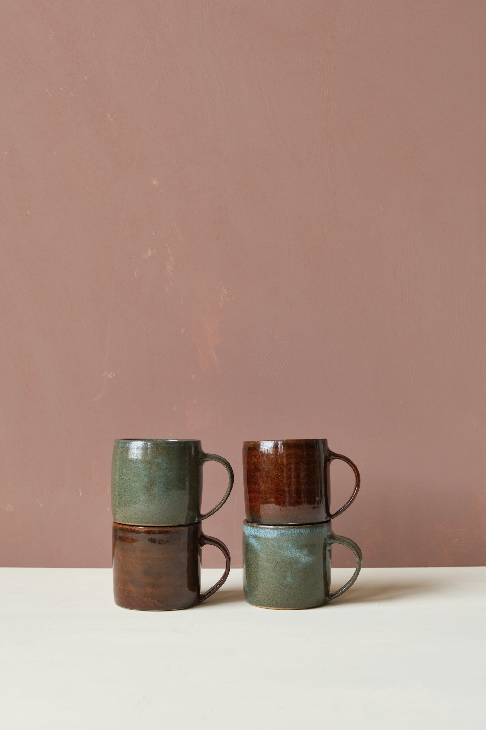 Set of Four Coffee Mugs