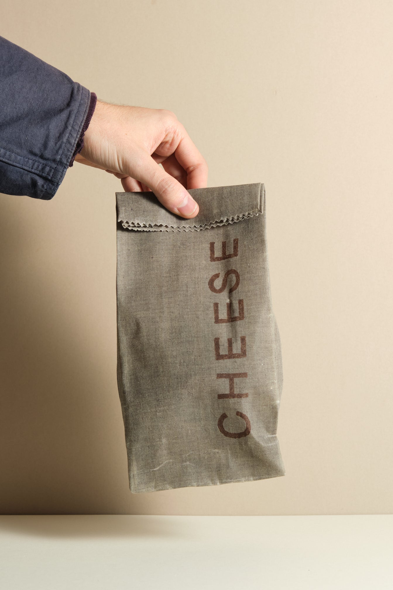 Beeswax Cheese Bag