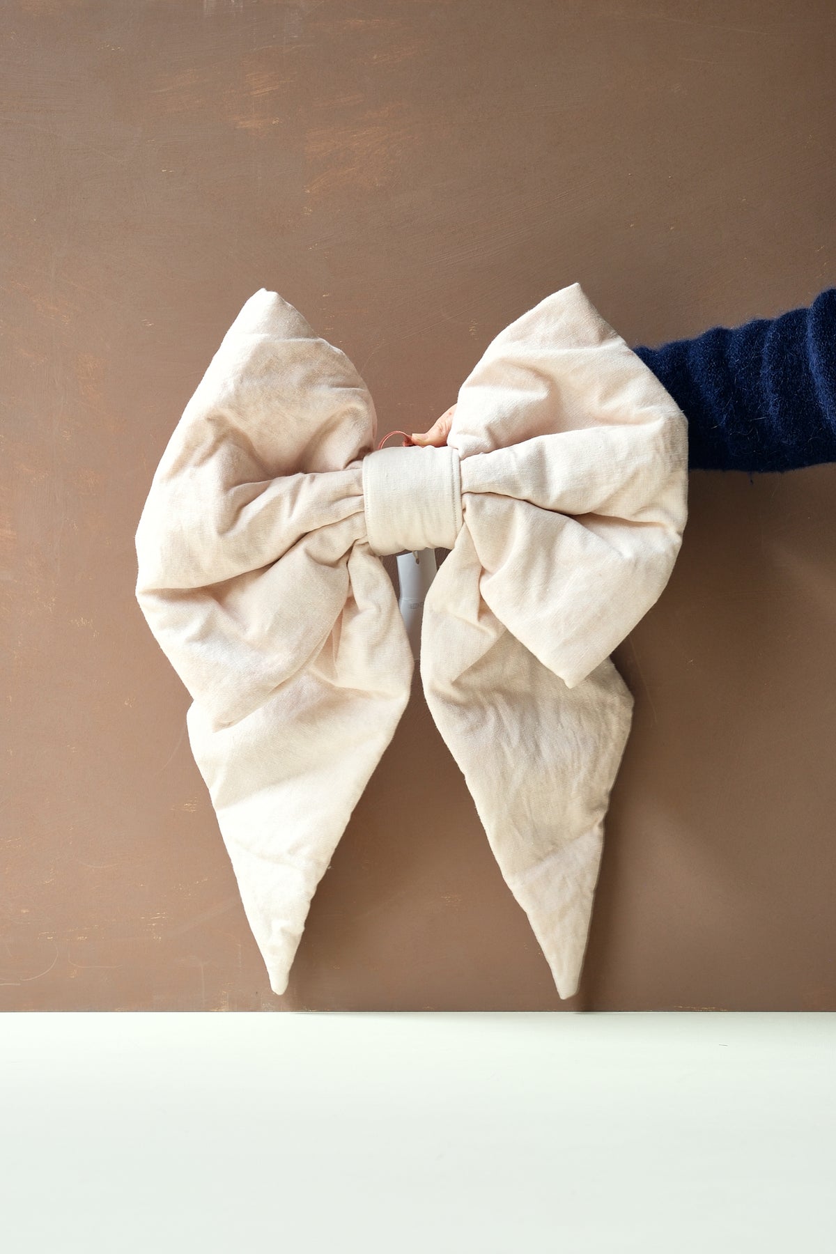 Large Linen Bow