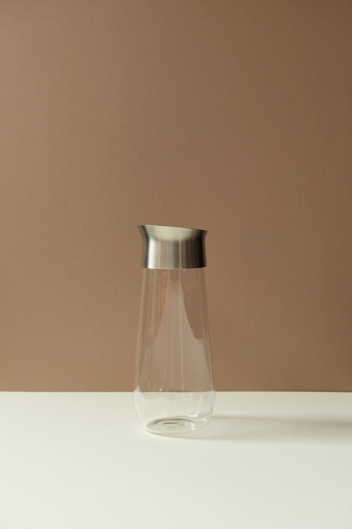 Steel &amp; Glass Carafe