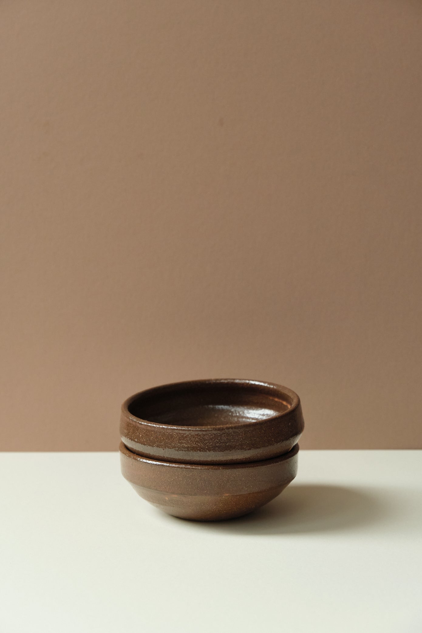 Small Dark Brown Glaze Bowl