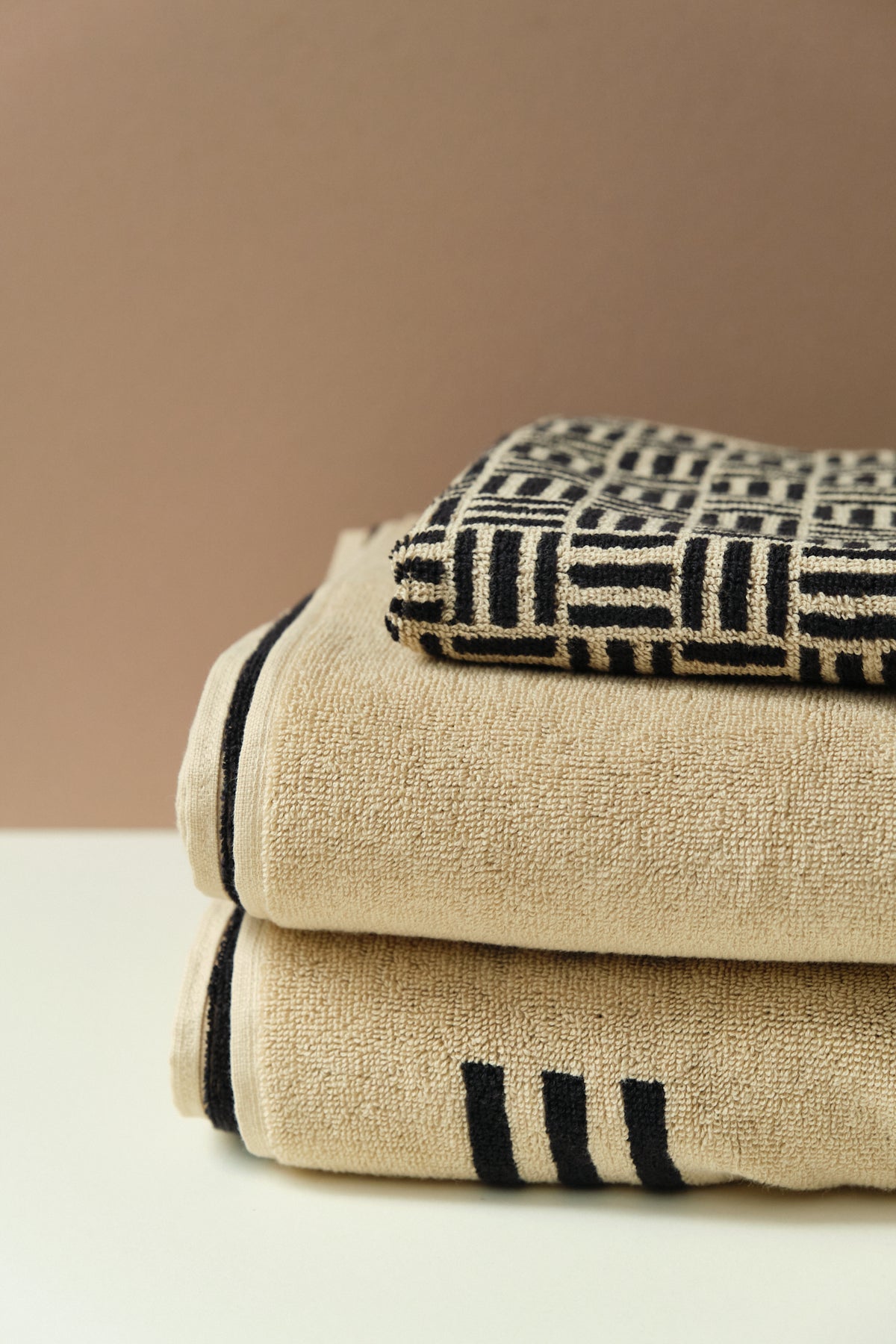 Monchrome Cotton Towels