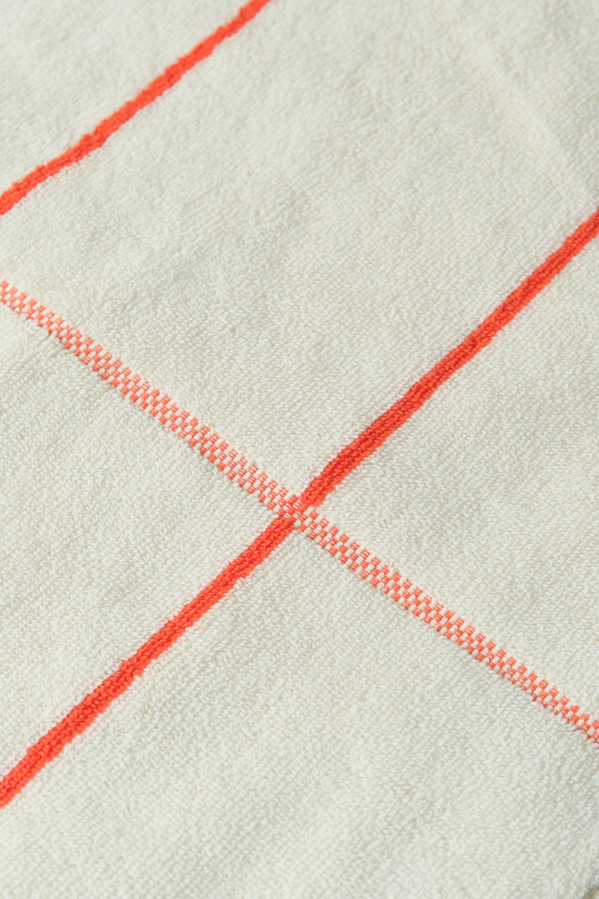 Grid Pattern Cotton Bath Towels