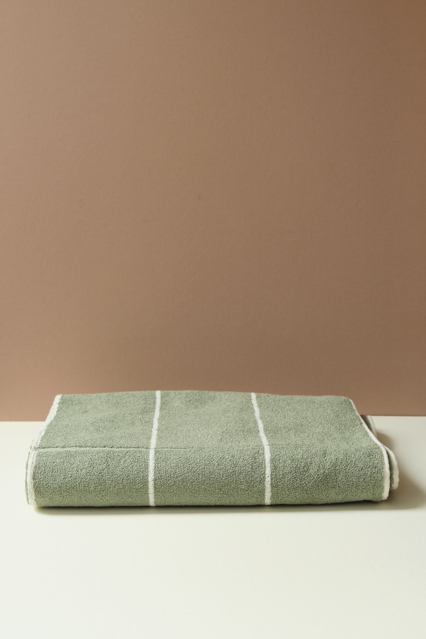 Grid Pattern Cotton Bath Towels