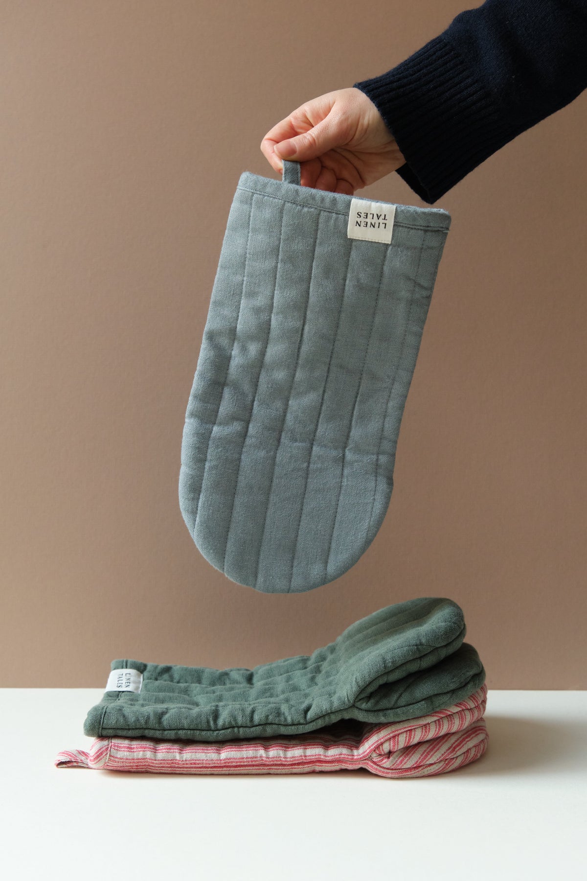 Linen Oven Gloves