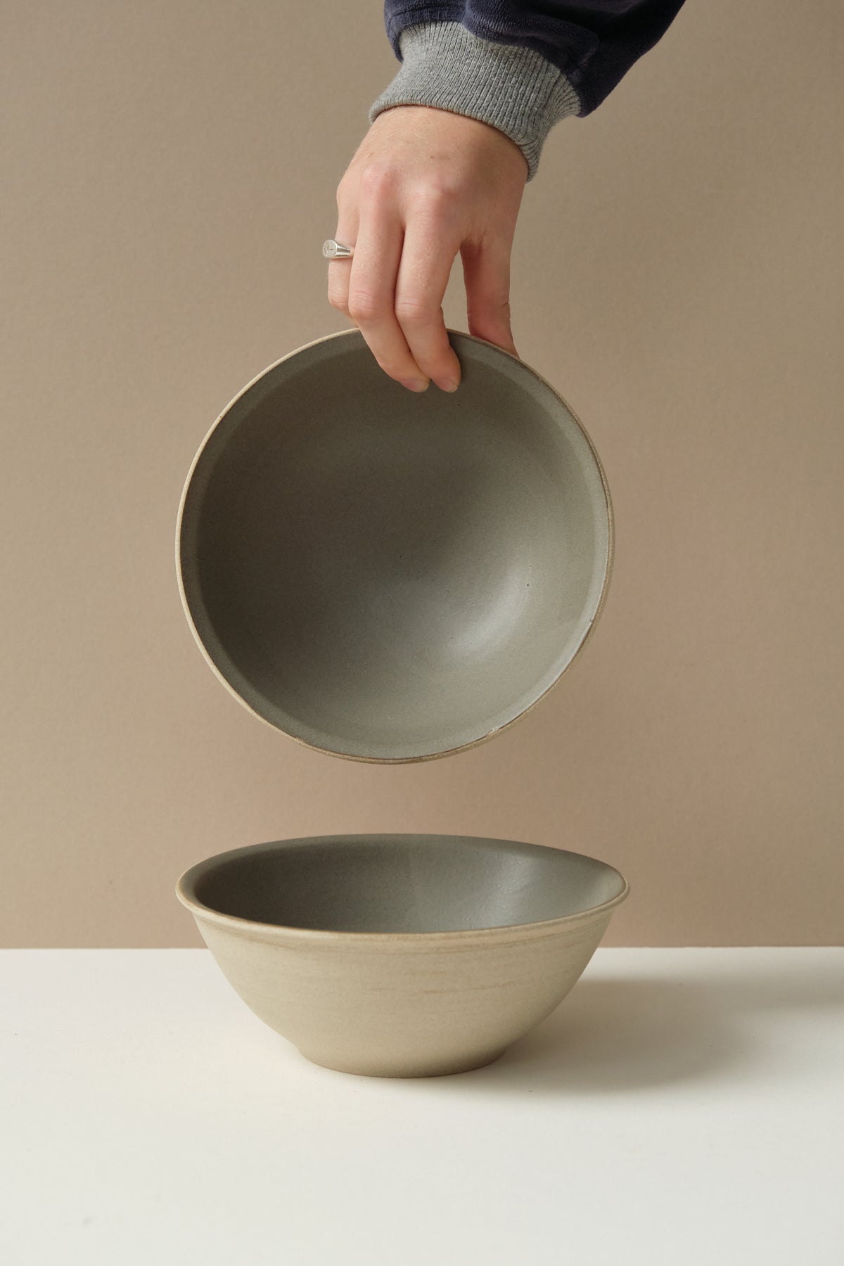 Coloured Breakfast Bowl by Jo Marland