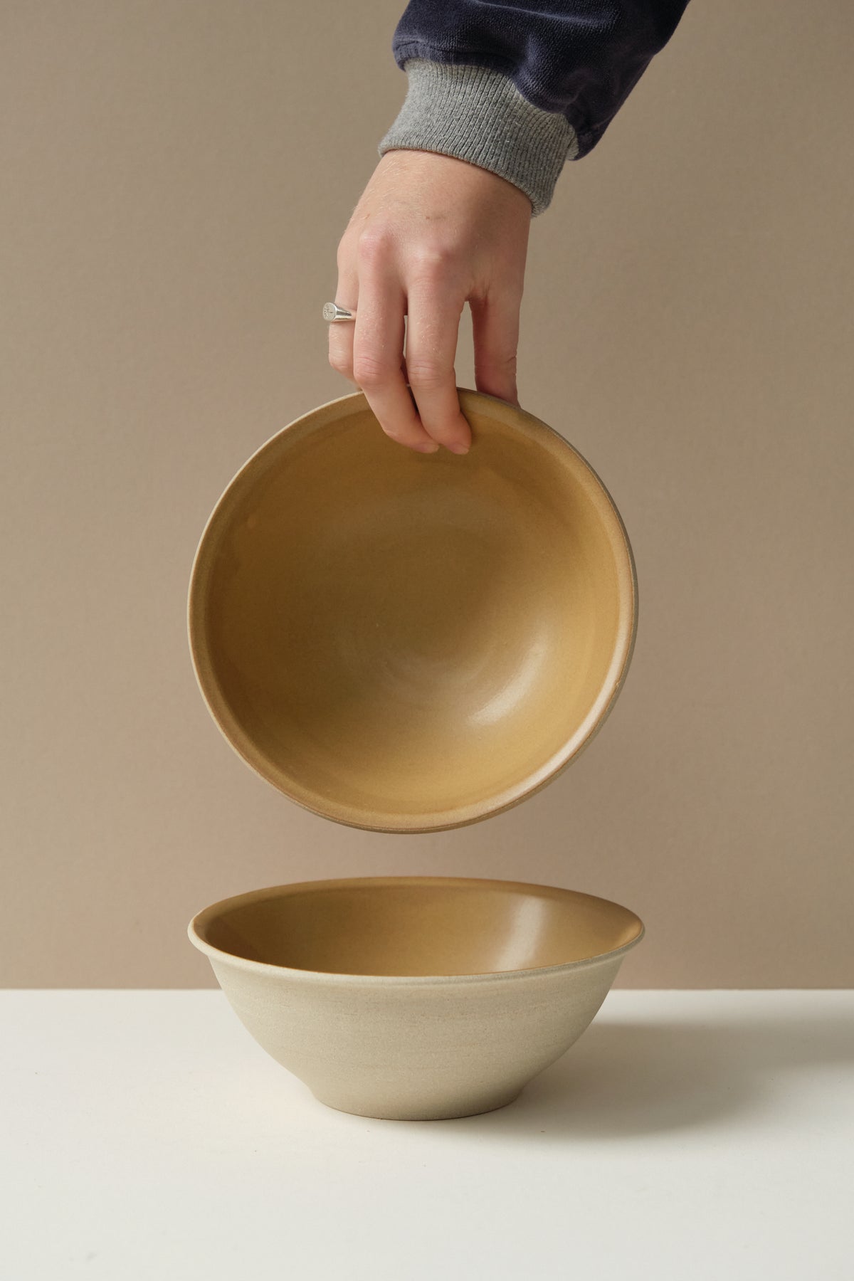 Coloured Breakfast Bowl by Jo Marland
