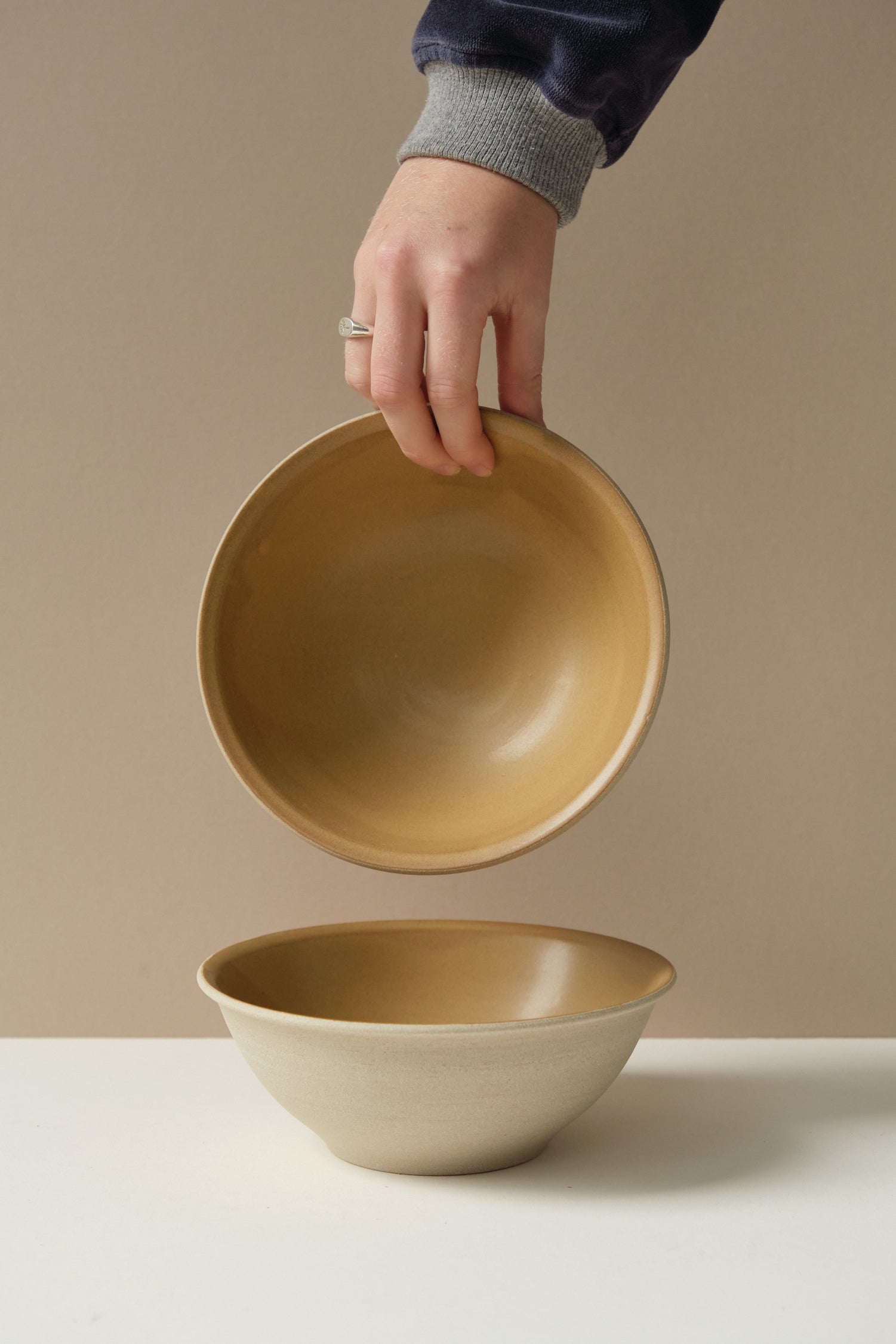 Coloured Breakfast Bowl by Jo Marland