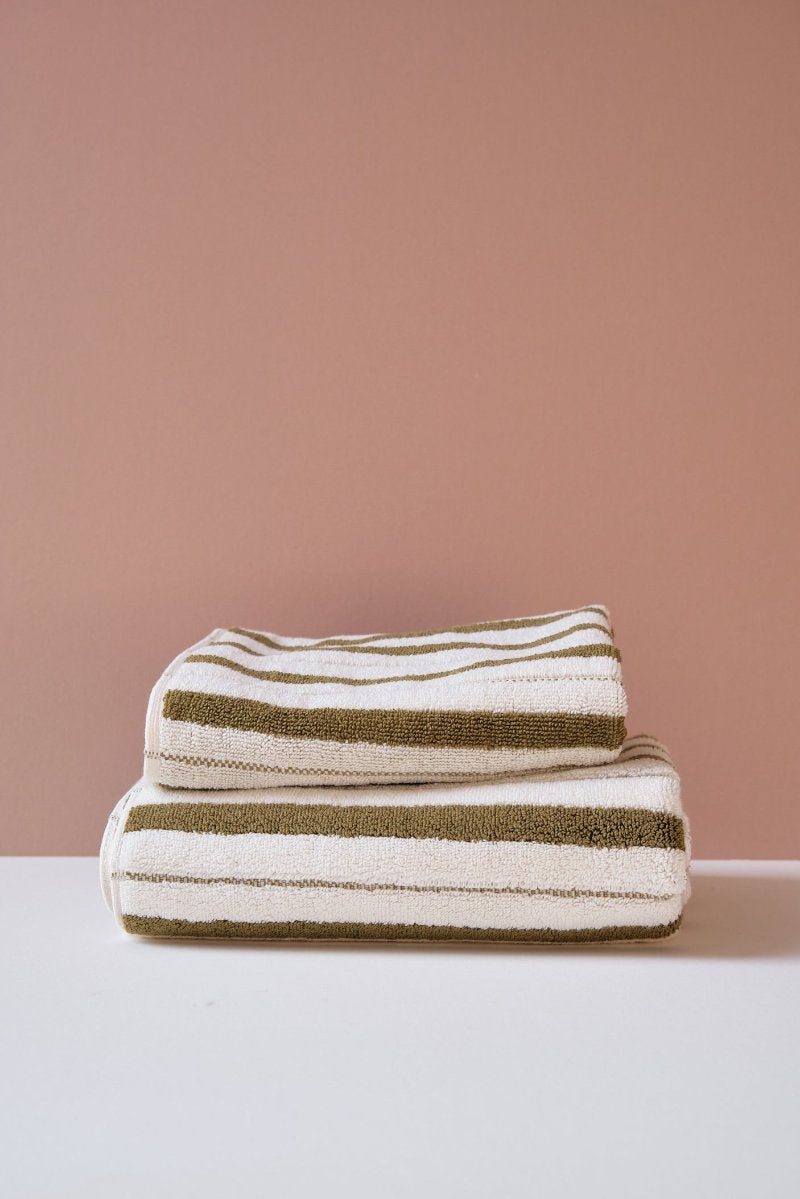 Patterned Cotton Towels Pophams Home