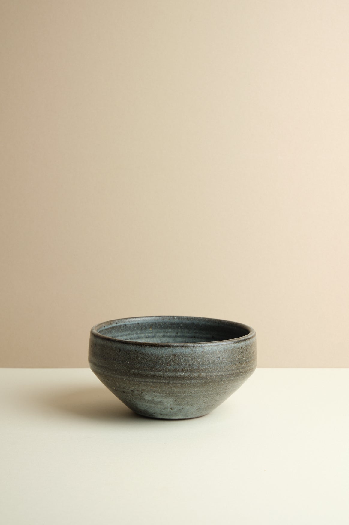 Blue Glaze Crisp Bowl